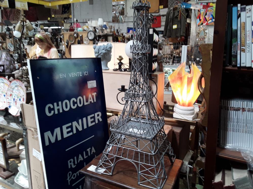 TOUR EIFFEL METAL PORTE BOUGIE