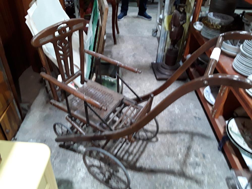 POUSSETTES PLIANTE BOIS 1900