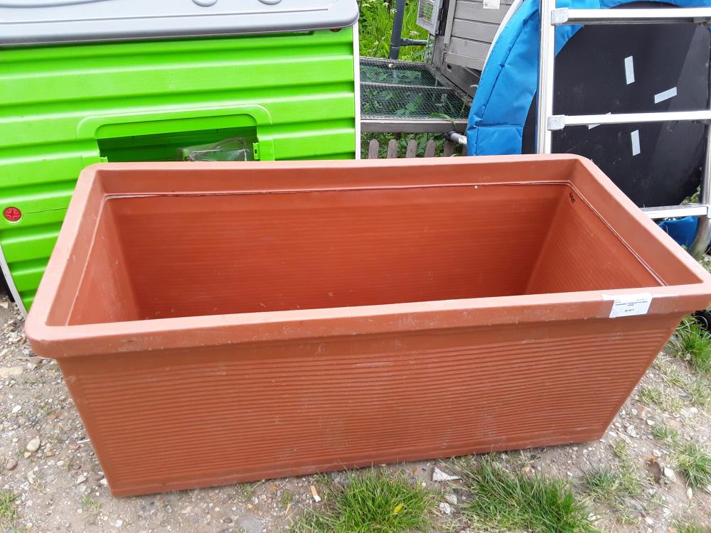JARDINIERE 114X50X50 PVC DECO TERRE