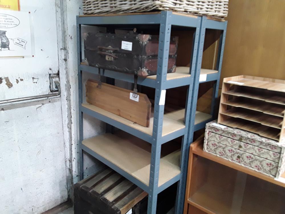 ETAGERE METALIQUE 4 TABLETTES  AGLOO