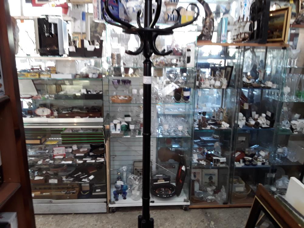 PORTE MANTEAU PERROQUET NOIRE BOIS