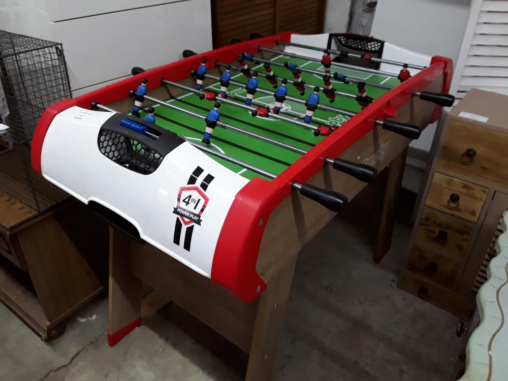 BABYFOOT 4 EN 1 BILLARD