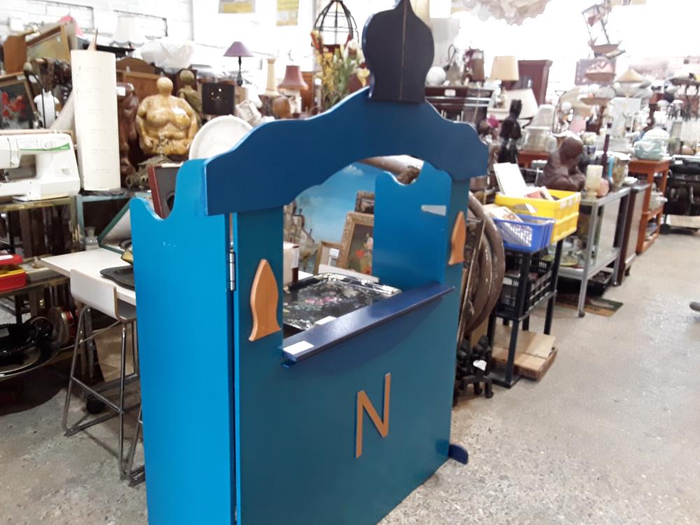 THEATRE DE MARIONNETTE BOIS PLIANT 115X180CM