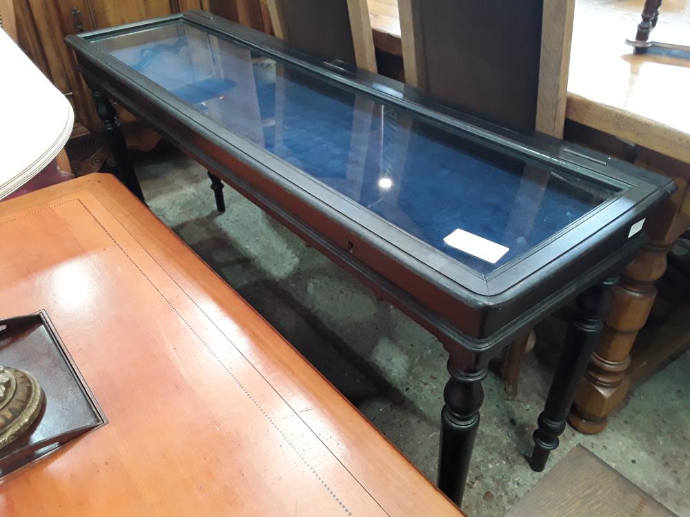 CONSOLE VITRINE STYLE NAPOLEON III