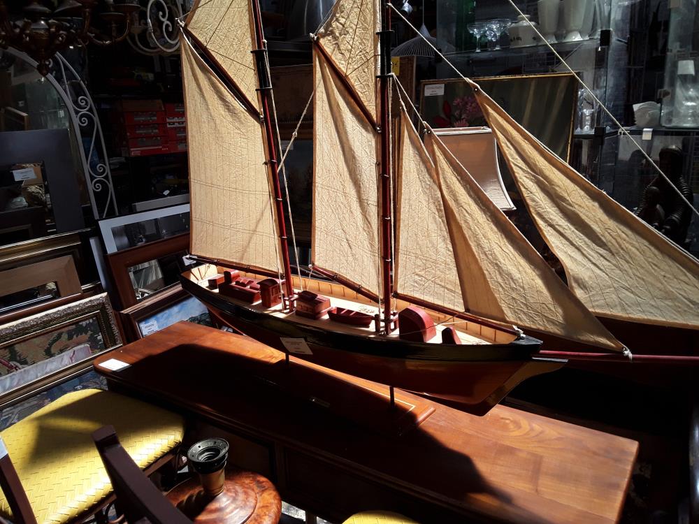 MAQUETTE DE BATEAU NUEVO CORRAZON 1885