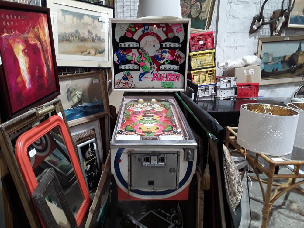 FLIPPER  MECANIQUE EN ETAT DE MARCHE FUN FEST GARANTI 1 MOIS