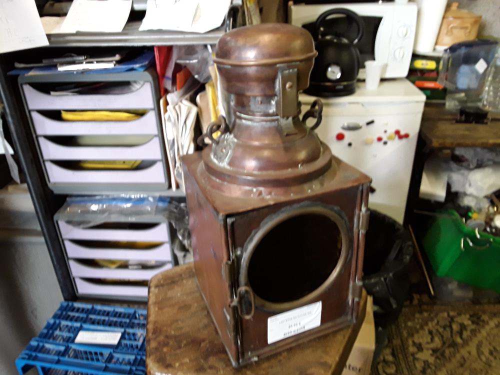 LANTERNE EN CUIVRE GM