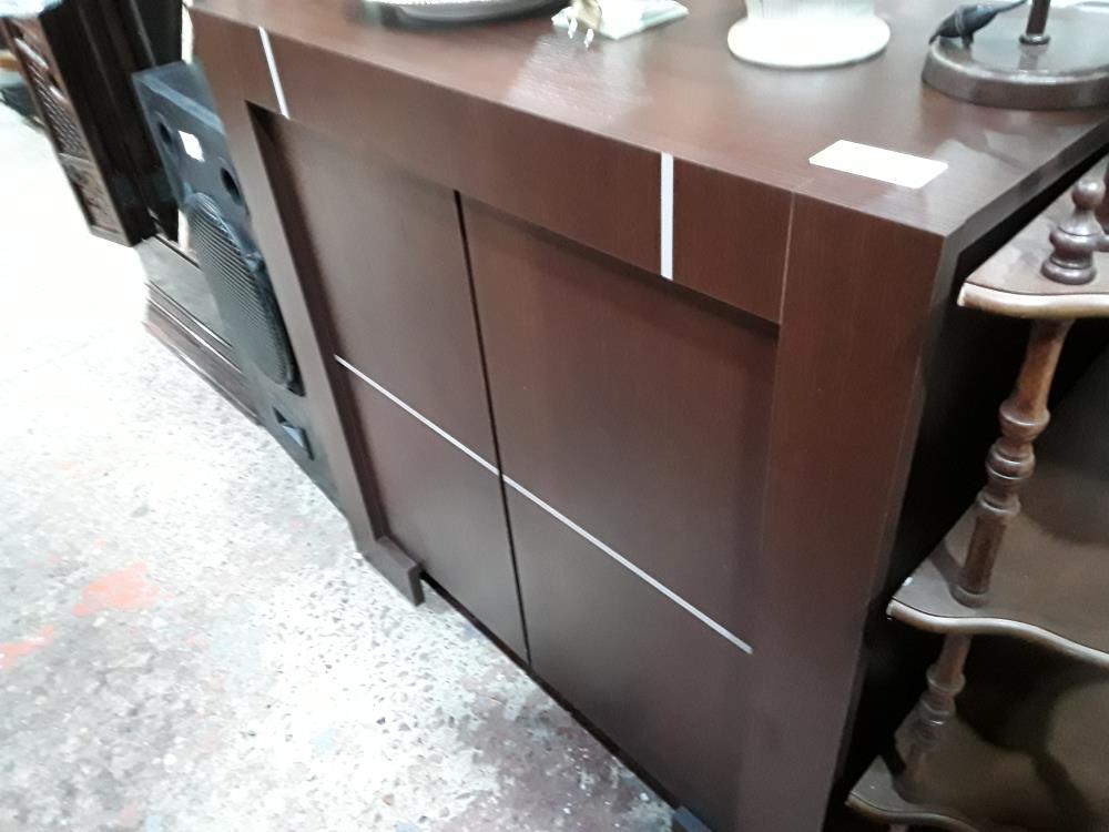 BUFFET BAS 2P DECOR BOIS 