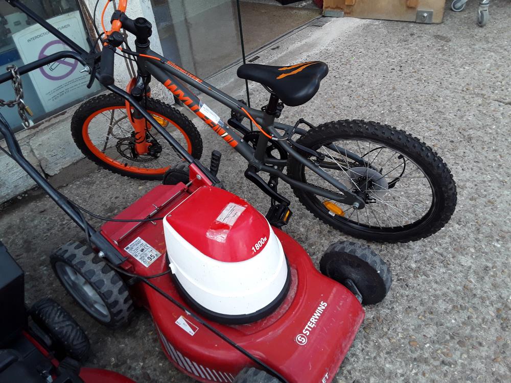 VTT ADOS ALUMINIMU WYLDEE GRIS ORANGE FREIN A DISQUE