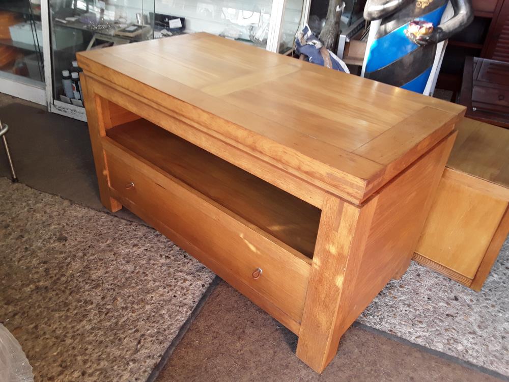 MEUBLE TV CHENE 1 NICHE 1T 105CM