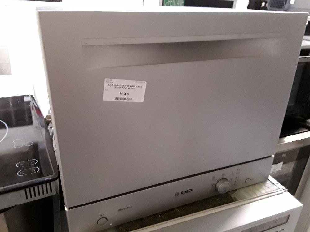 LAVE VAISSELLE 6 COUVERTS INOX BOSCH COUP DESSUS
