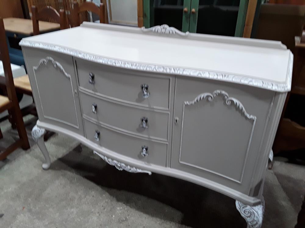 MEUBLE STYLE CHEAP 2P 3T PATINE BEIGE