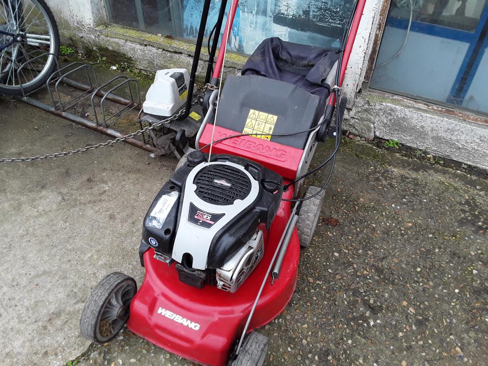 TONDEUSE THERMIQUE 4TPS WEIBANG 750 EX TRACTEE