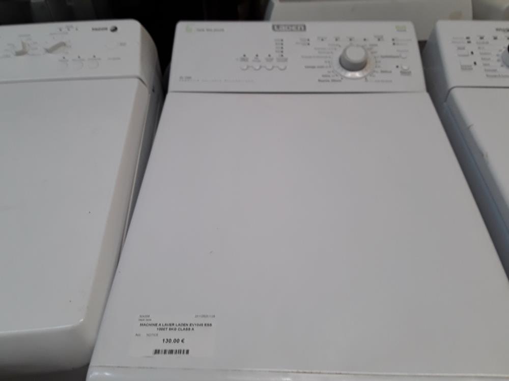MACHINE A LAVER LADEN EV1045 ESS 1000T 5KG CLASS A