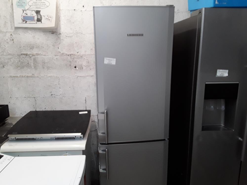 REFRIGERATEUR CONGELATEUR LIEBHERR GRIS 