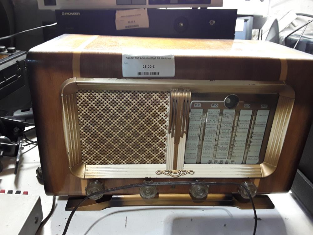 POSTE TSF BOIS EN ETAT DE MARCHE