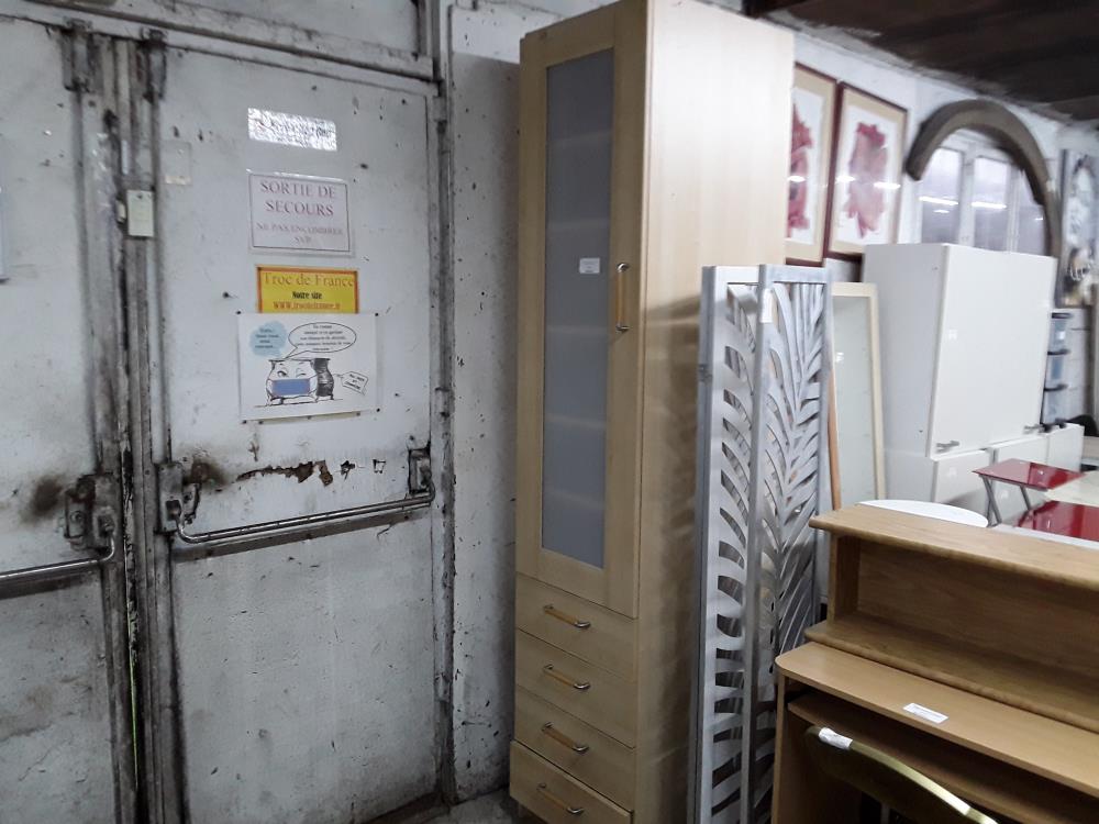 COLONNE DECO BOULEAU 4T 1P PLEXI DEPOLI IKEA 2.4X50