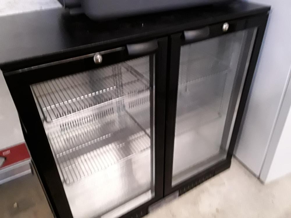 VITRINE REFRIGEREE METRO DOUBLE PORTE BASSE