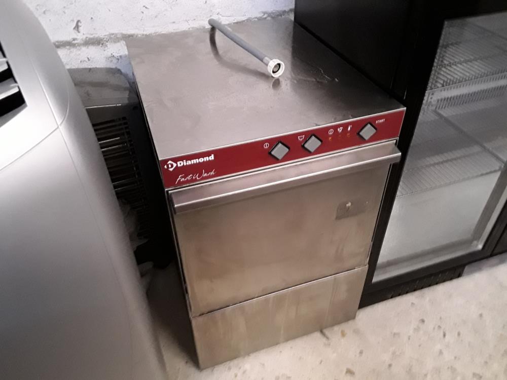 LAVE VERRES 2 PANIERS VECUS PRO DIAMOND INOX