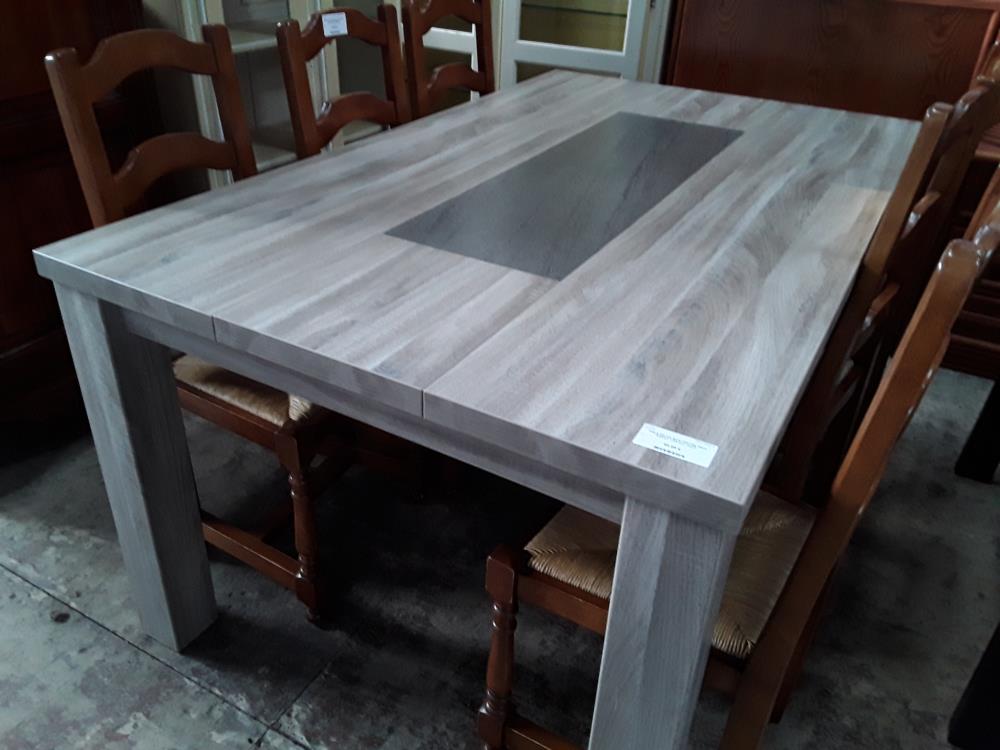 TABLE DECOR BOIS CENTRE DECO GRANIT 170X1011 COUP