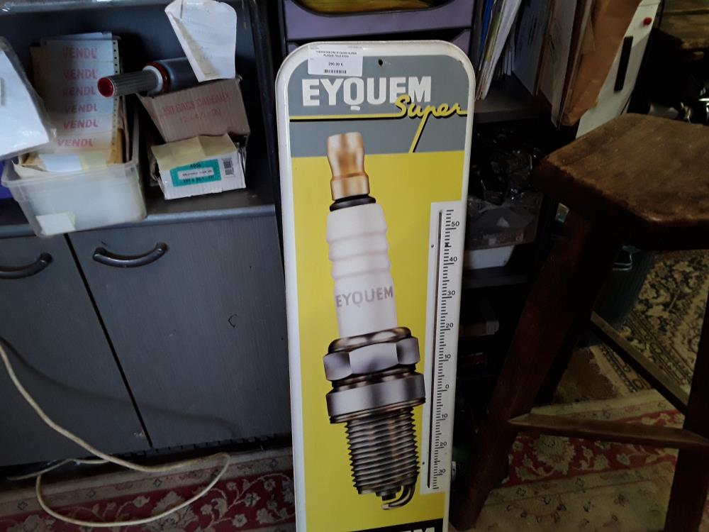 THERMOMETRE EYQUEM SUPER PLAQUE TOLE 97CM