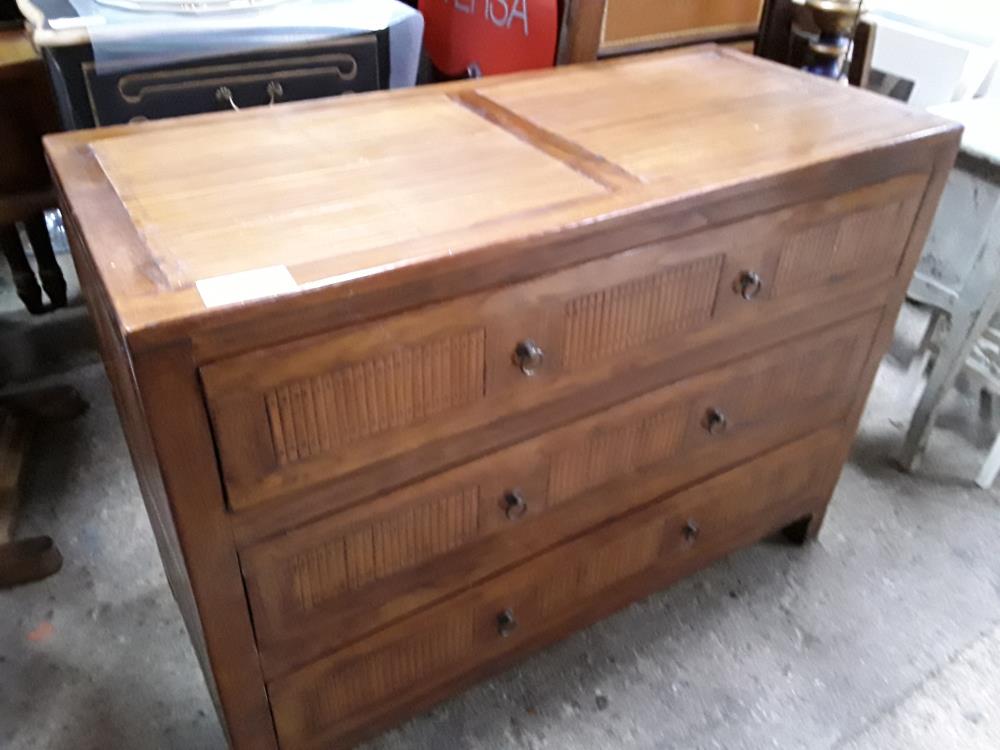 COMMODE BOIS EXOTIQUE 3T