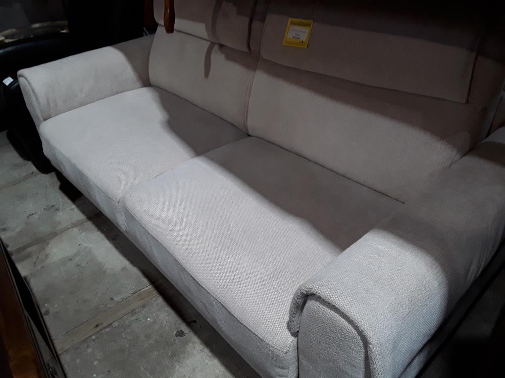 CANAPE CONVERTIBLE TISSU BEIGE 