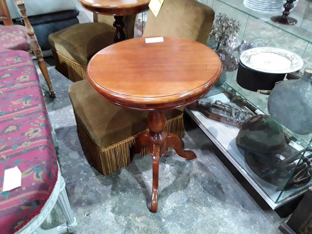 GUERIDON BOIS EXO TRIPODE 50CM