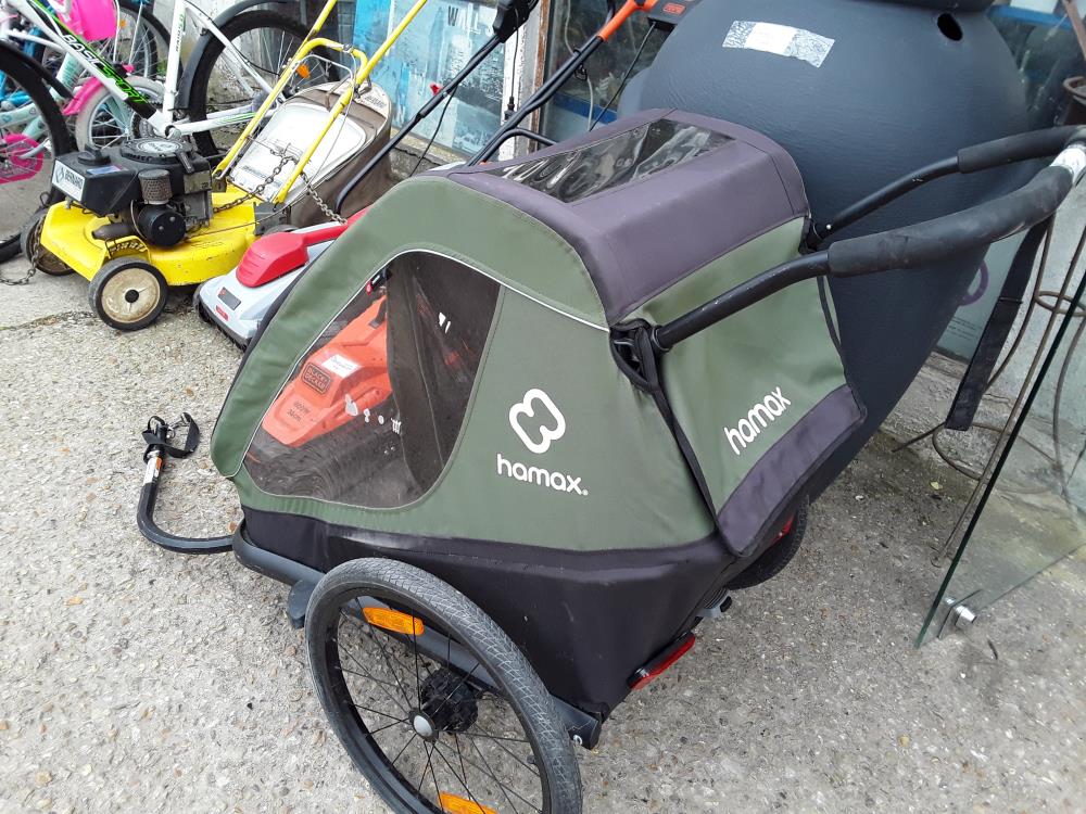 REMORQUE A VELO ENFANTS HAMAX