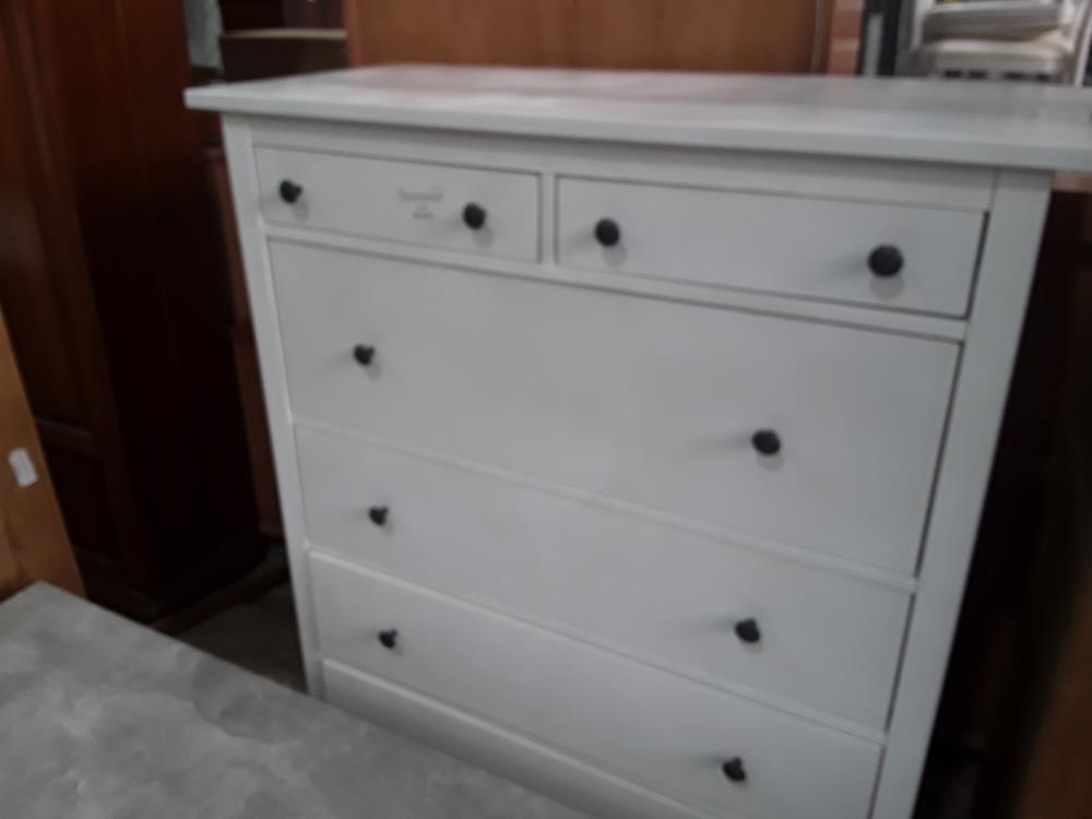 COMMODE 6 TIROIRS DT 2 PM AVEC DES TACHES A L INTERIEUR HEMNES 