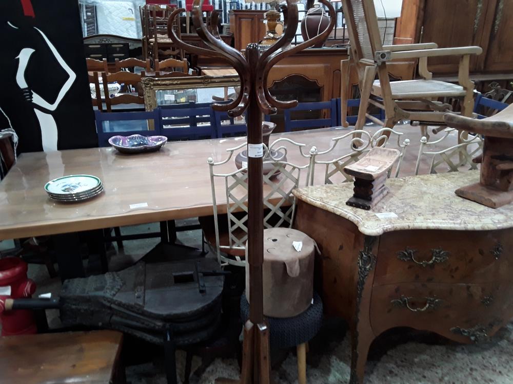 PORTE MANTEAUX PERROQUET BOIS 165CM