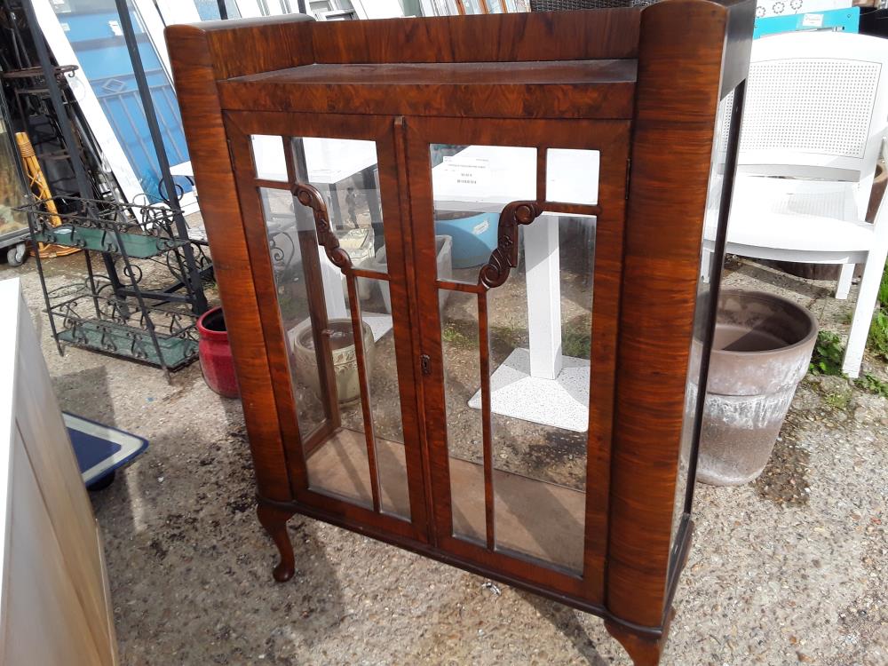VITRINE 2P ANGLAISE PIED CHEAP