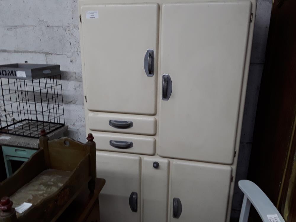 MEUBLE DE CUISINE ANNEE 50 4P 2T 1 HUCHE  APUN