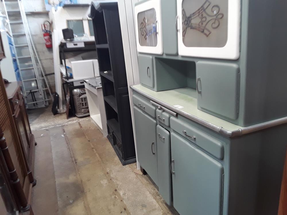 BUFFET MADO RELOOKE  VERT NUANCE BLEU 