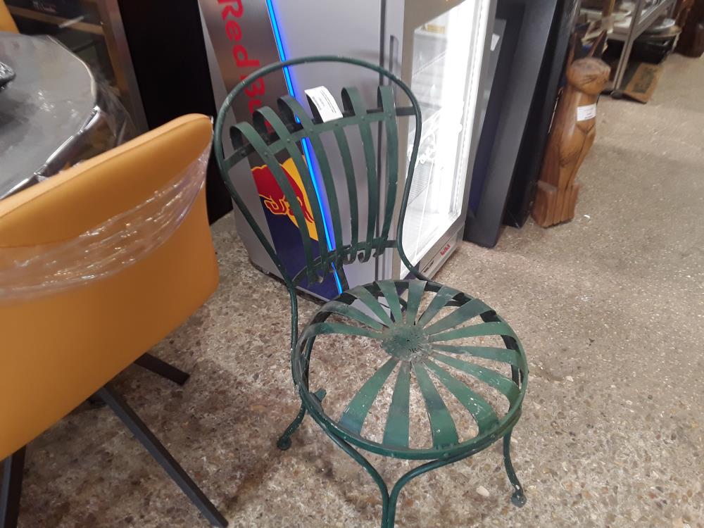 CHAISE DE JARDIN ACCIDENTEE F.CARRE PARIS  BREVET 1866
