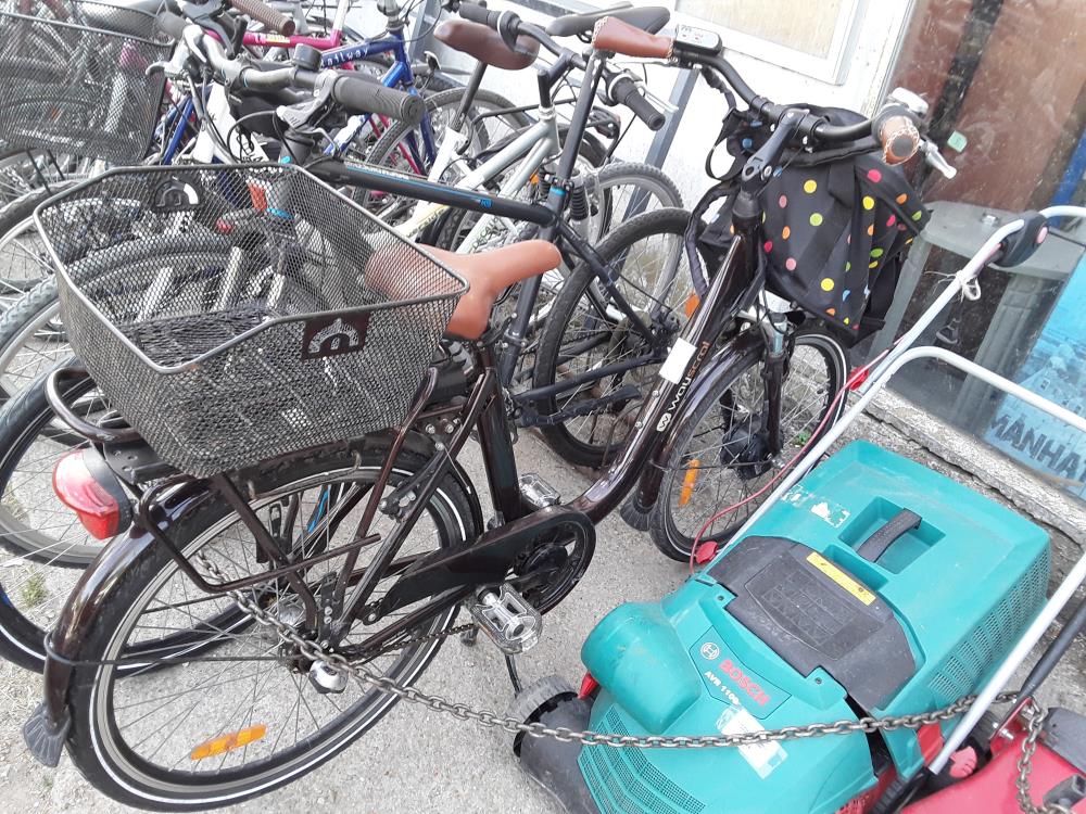 VELO ELECT W WAYSCRAL VIOLET AVEC PANIER 