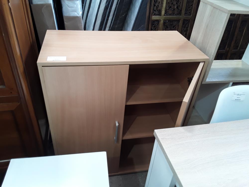 MEUBLE BAS  DECOR BOIS 2P 78CM 