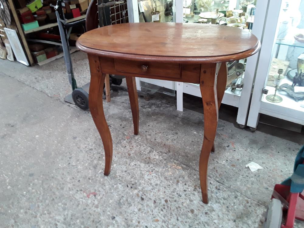 TABLE HARICOT BOIS EXO 1T 83X50