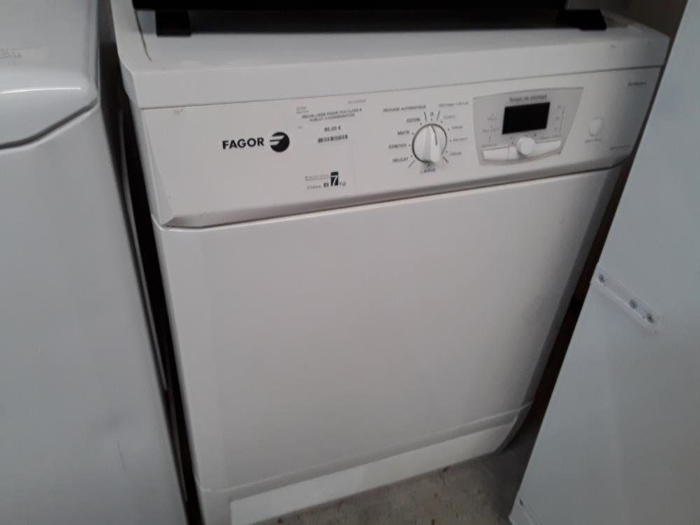 SECHE LINGE FAGOR 7KG CLASS B HUBLOT A CONDENSATION