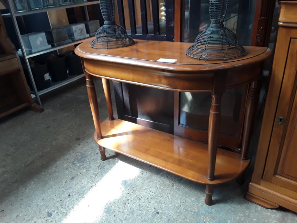 CONSOLE DEMI LUNE 1T