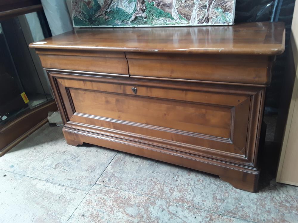 COMMODE MERISIER  2T 1 ABATTANT 