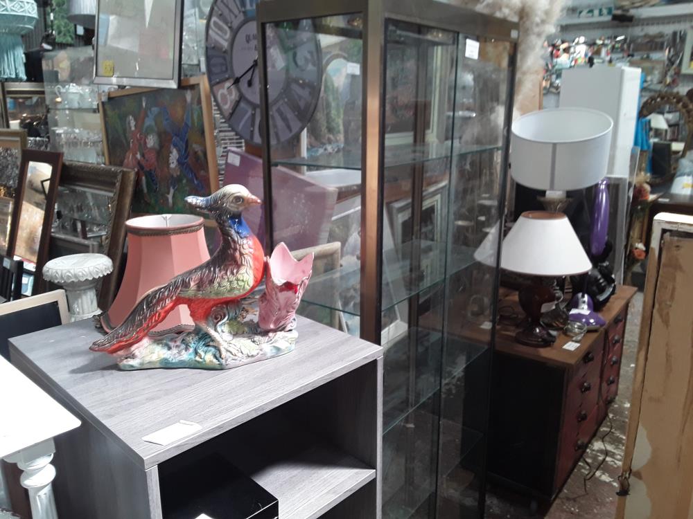 VITRINE LAITON 79/183CM ECLAIRAGE