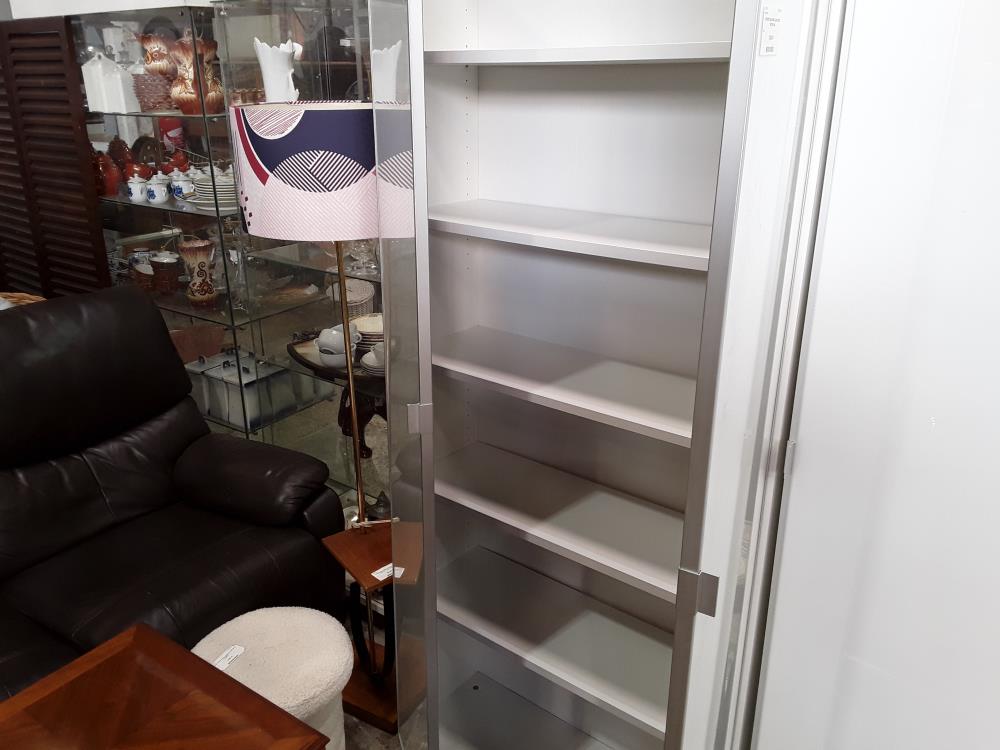 ARMOIRE MELAMINE  BLANC 80CM 2 PORTES IKEA