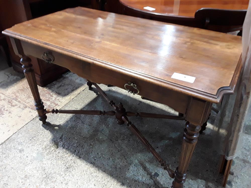 BUREAU ANCIEN NOYER STYLE L XVI A ENTRETOISE 2T 118X63