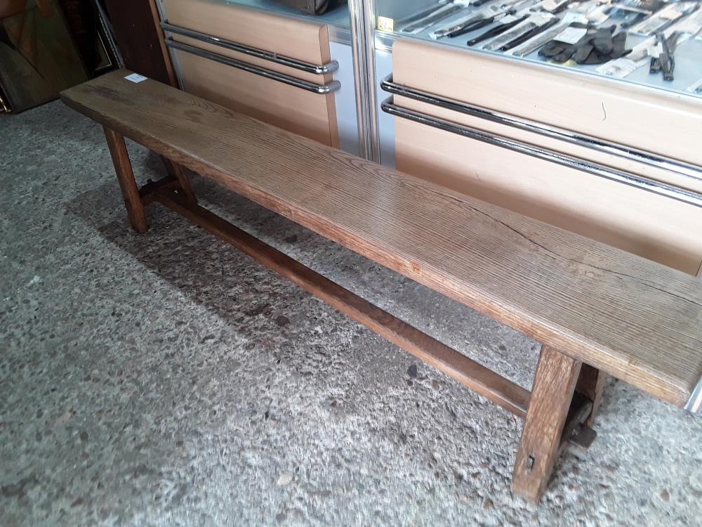 BANC CHENE 180CM