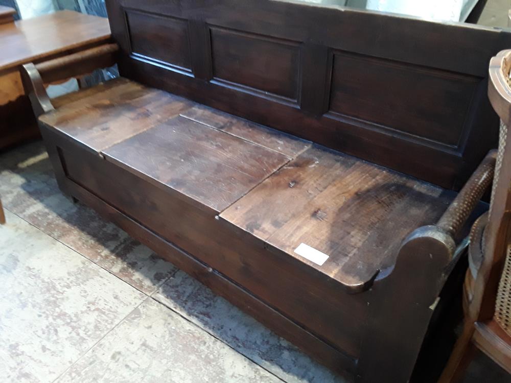 BANC CHENE RUSTIQUE 175CM