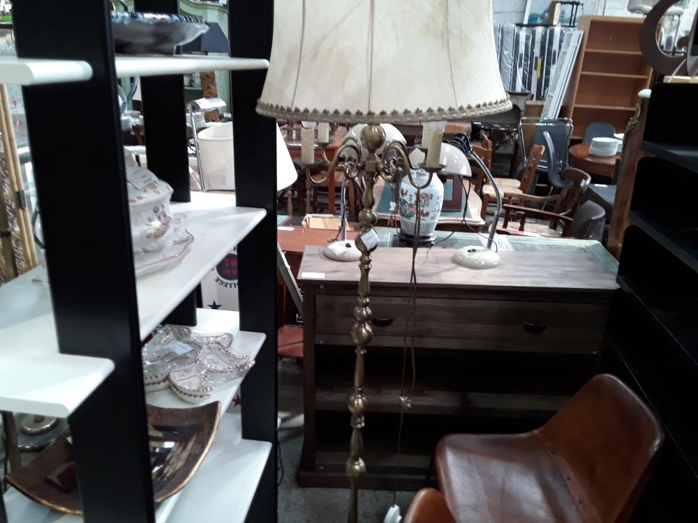 LAMPADAIRE LAITON ANNELE 4 LUX