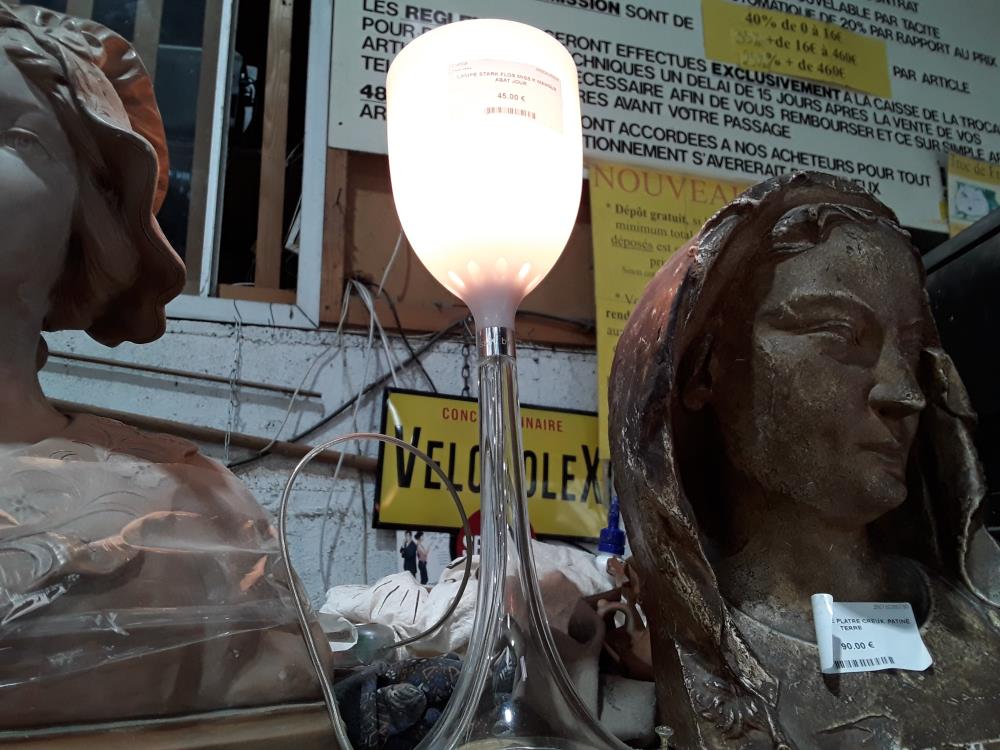 LAMPE STARK FLOS MISS K MANQUE ABAT JOUR