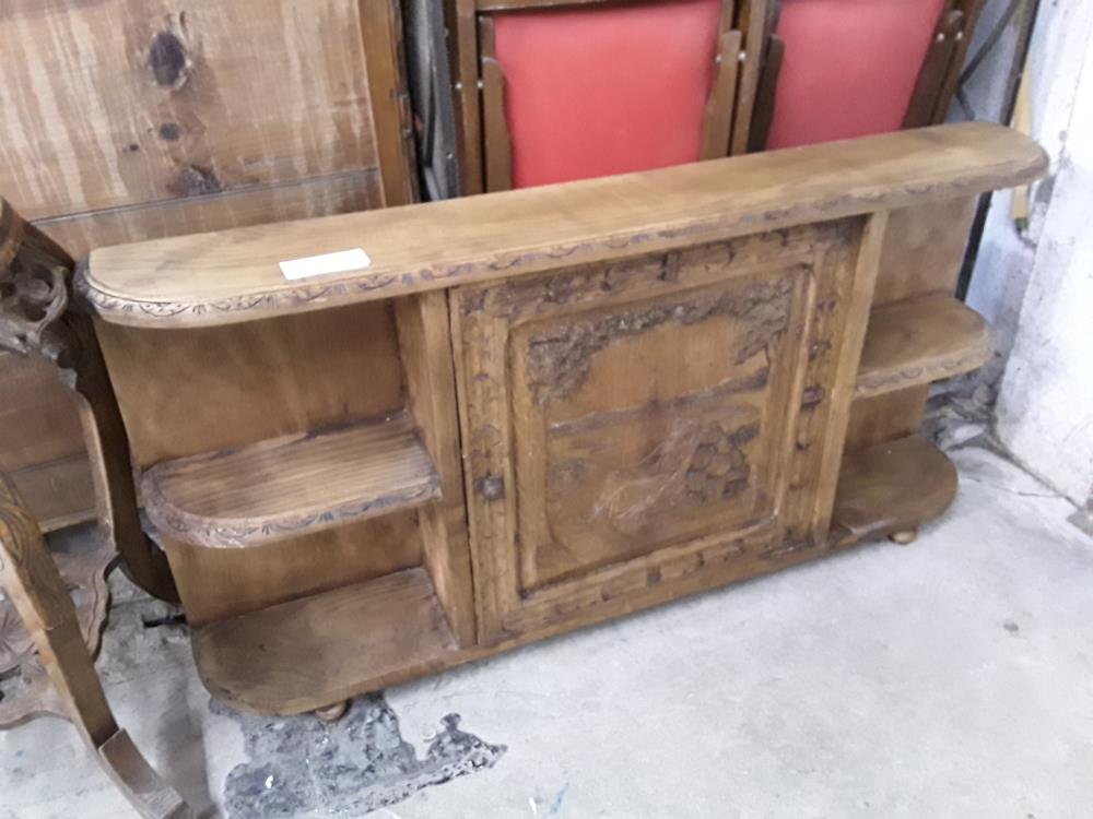 CREDENCE DE FENTRE 115 CM /18CM/60CM 4 NICH 1P SCULPTEE FEMME