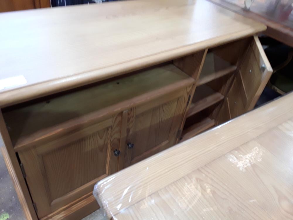 MEUBLE PIN MASSIF 2P 1P FACON 3T 1 NICHE
